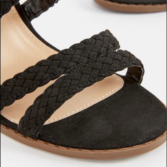 JustFab Brenda Braided Heeled Sandal - Picture 2 of 5